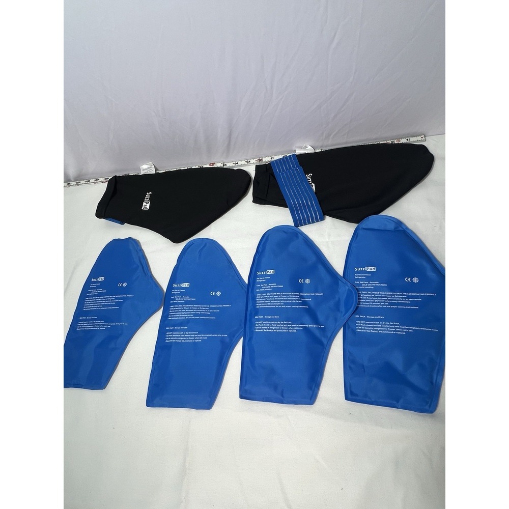Suzzipad Cold Therapy Socks Hand Ice Pack Cooling‎ Gloves SportChemotherapy  Os